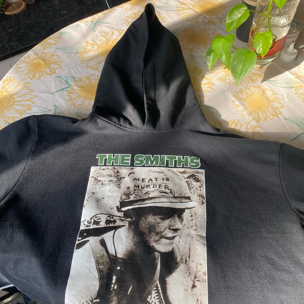 The Smiths Meat is Murder hoodie